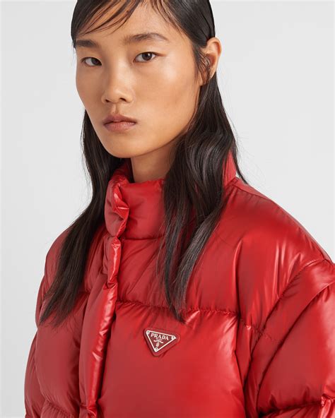 prada re-nylon cropped jacket|Re.